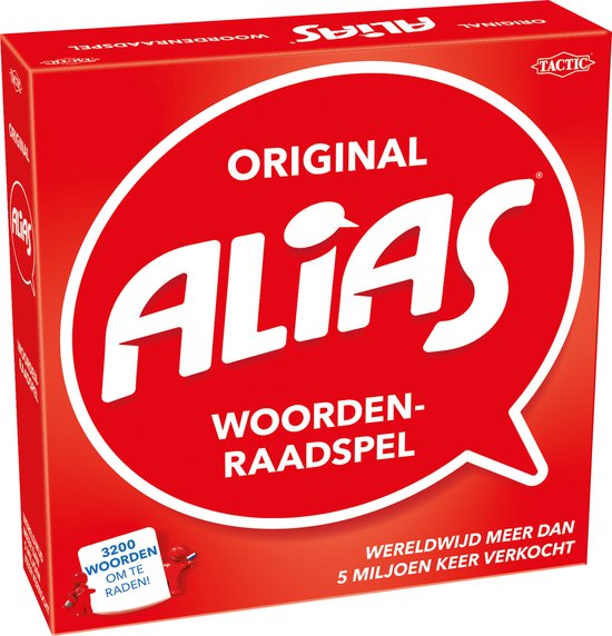 Tactic Alias – Bordspel – Partyspel – Woordspel – Familiespel – Vanaf 10 jaar - Meer dan 5 miljoen keer verkocht wereldwijd