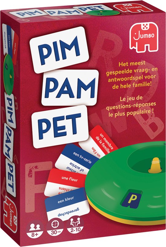 Jumbo - Pim Pam Pet Original - Kaartspel - vanaf 8 jaar