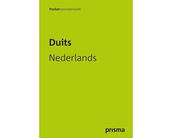 Omslag van Prisma pocketwoordenboek Duits-Nederlands