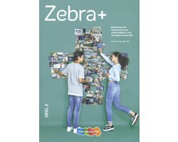 Omslag van Zebra+ deel 3 Werkboek