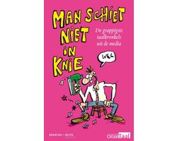 Omslag van Man schiet niet in knie
