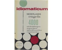 Omslag van Idiomaticum : uitdrukkingen, spreekwoorden, constructies. Nederlands-Engels