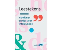 Omslag van Leestekens