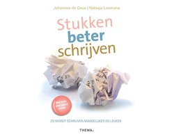 Omslag van Stukken beter schrijven