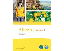 Omslag van Allegro nuovo 1 tekstboek + Intertaal Augmented