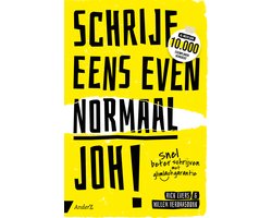 Omslag van Schrijf eens even normaal, joh!