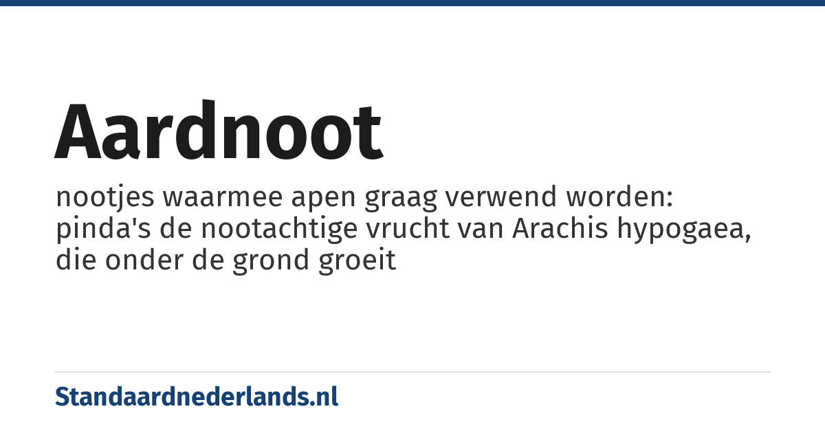 aardnoot: nootjes waarmee apen graag verwend worden: pinda's de nootachtige vrucht van Arachis hypogaea, die onder de grond groeit