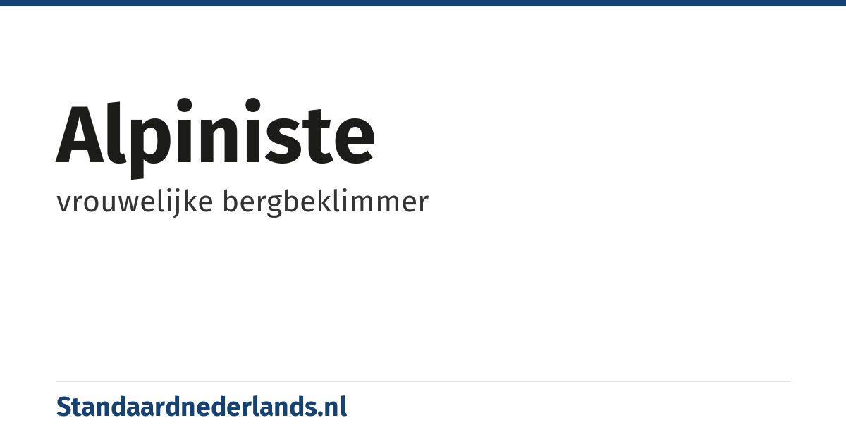 alpiniste: vrouwelijke bergbeklimmer