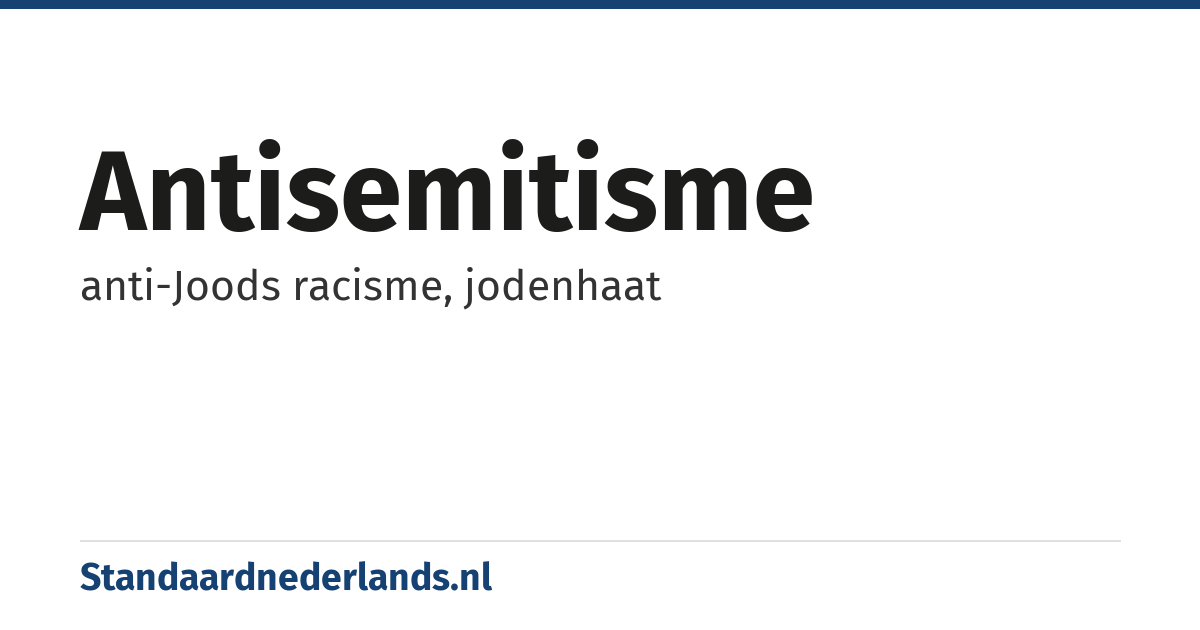 antisemitisme: anti-Joods racisme, jodenhaat