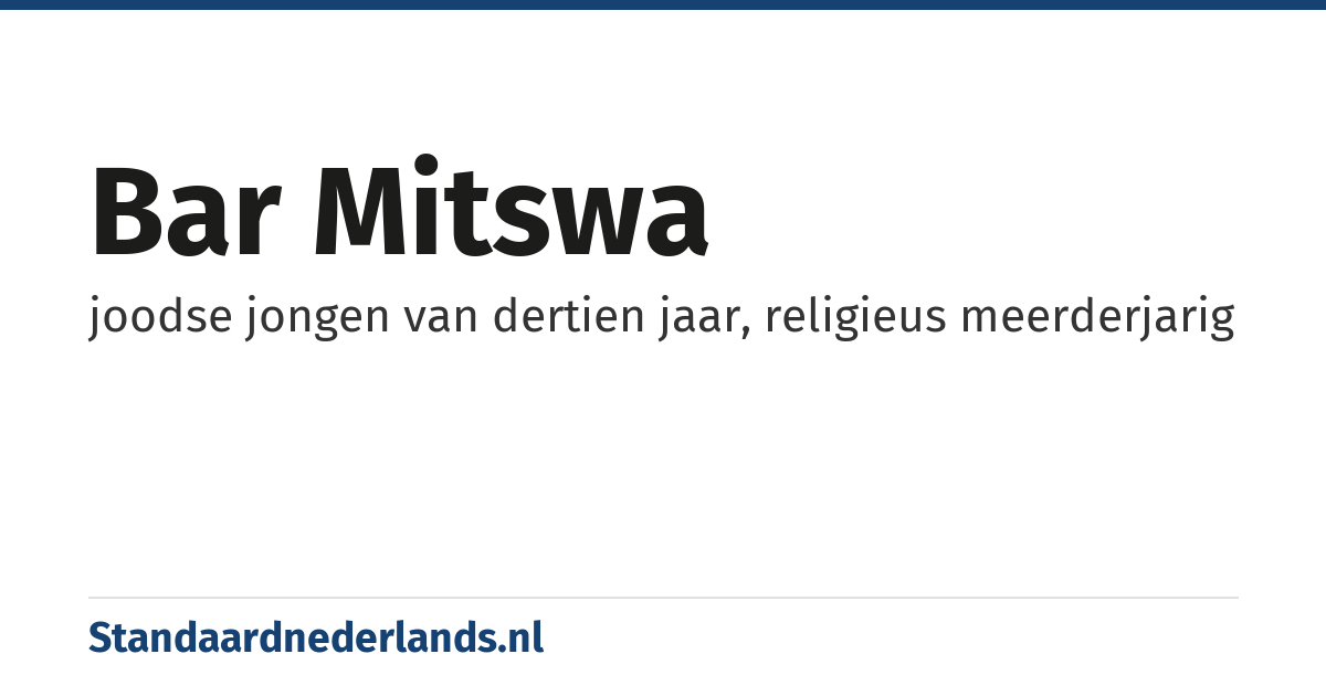 bar mitswa: joodse jongen van dertien jaar, religieus meerderjarig