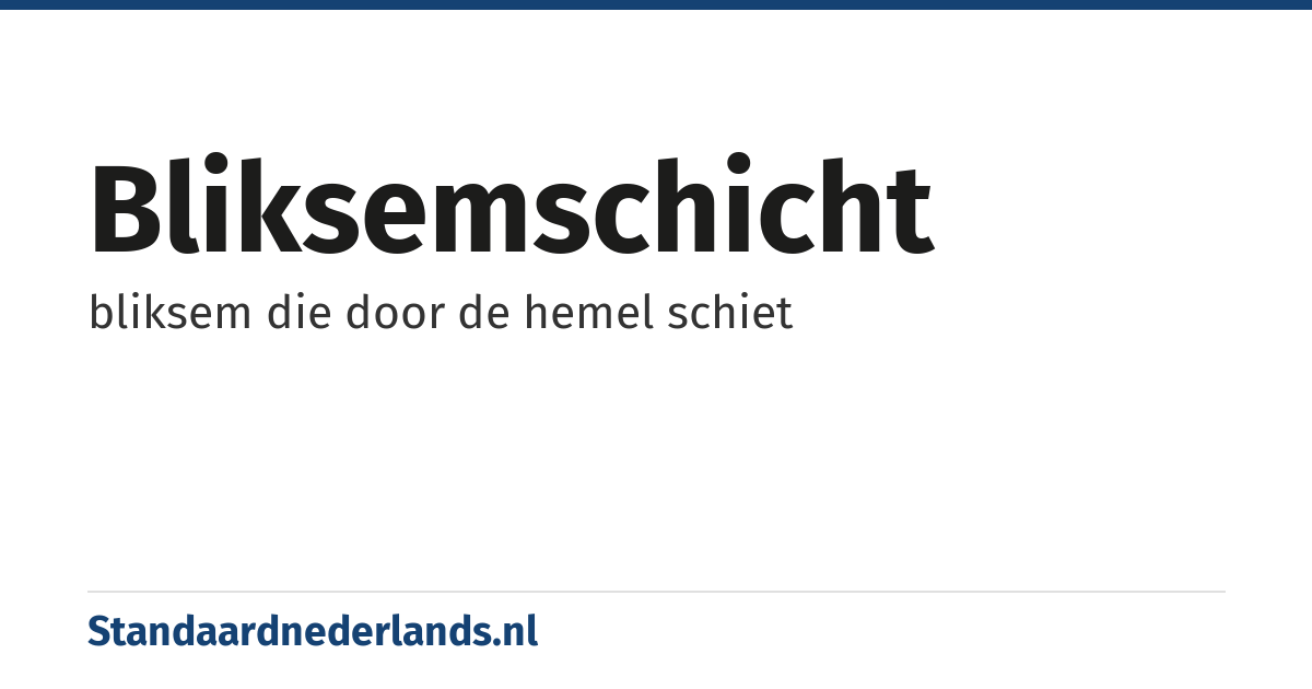 bliksemschicht: bliksem die door de hemel schiet