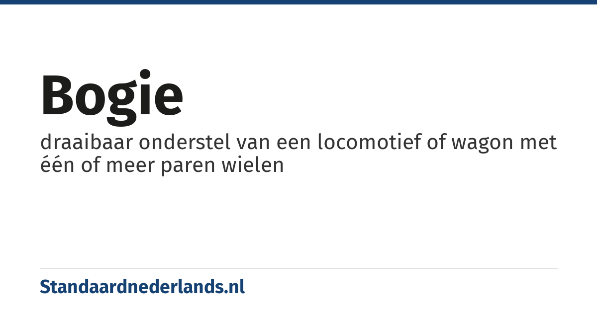 bogie: draaibaar onderstel van een locomotief of wagon met één of meer paren wielen