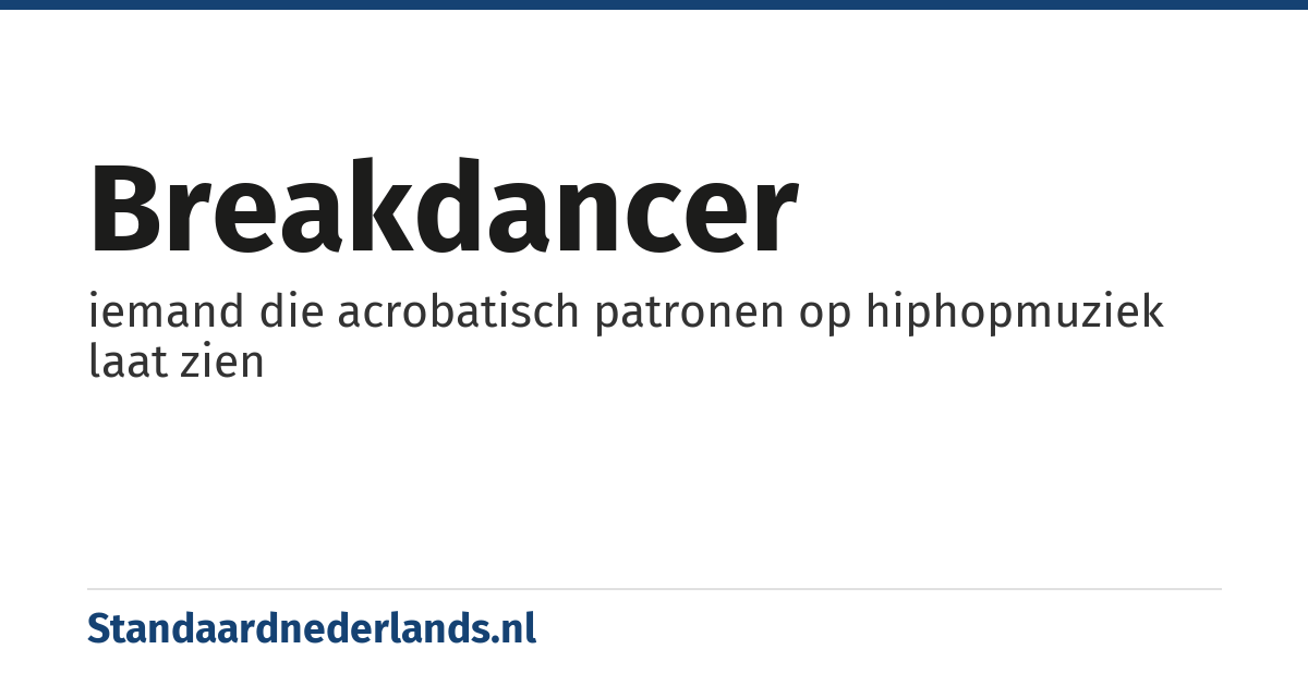 breakdancer: iemand die acrobatisch patronen op hiphopmuziek laat zien