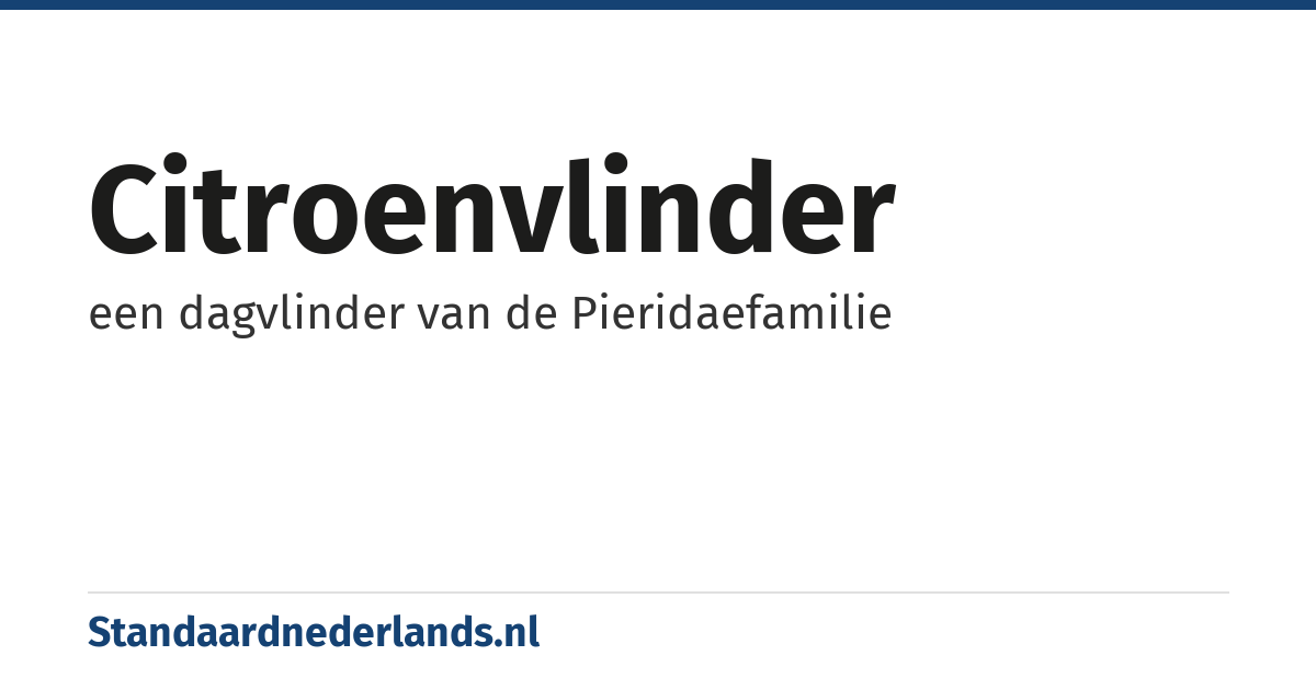 citroenvlinder: een dagvlinder van de Pieridaefamilie