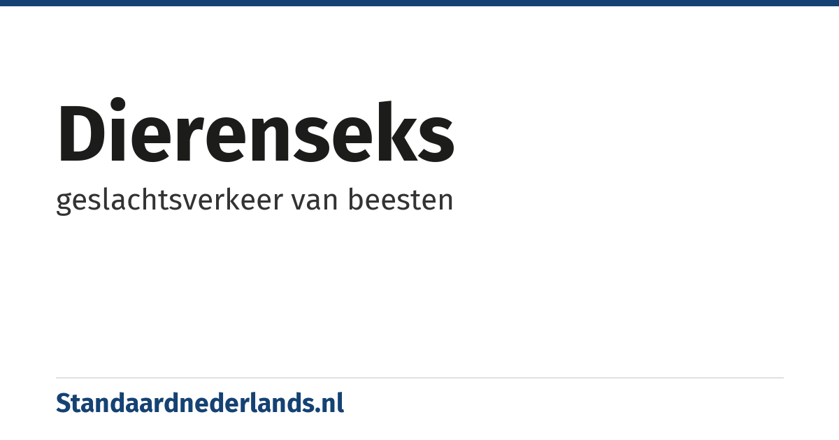 dierenseks: geslachtsverkeer van beesten