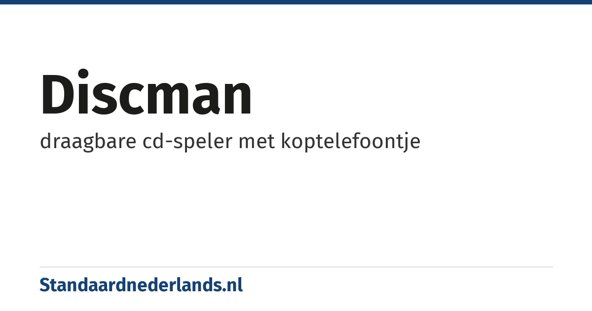 discman: draagbare cd-speler met koptelefoontje