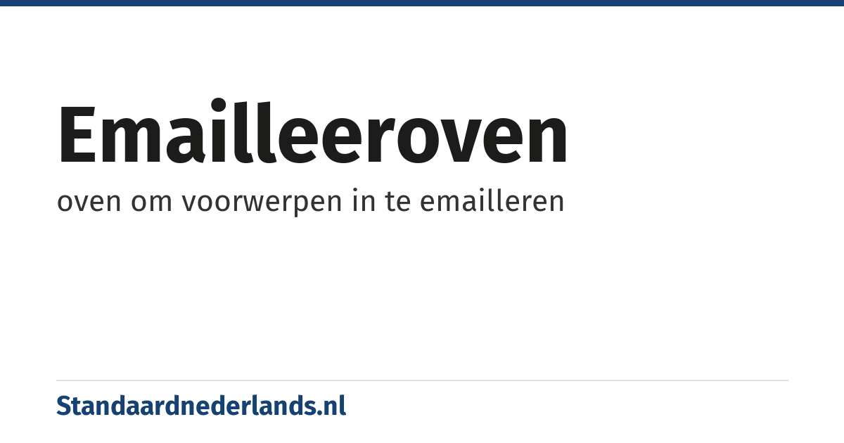 emailleeroven: oven om voorwerpen in te emailleren