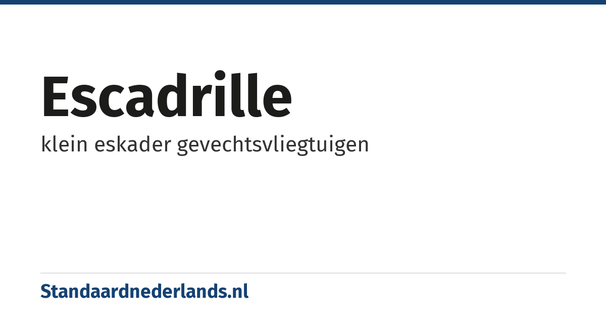 escadrille: klein eskader gevechtsvliegtuigen