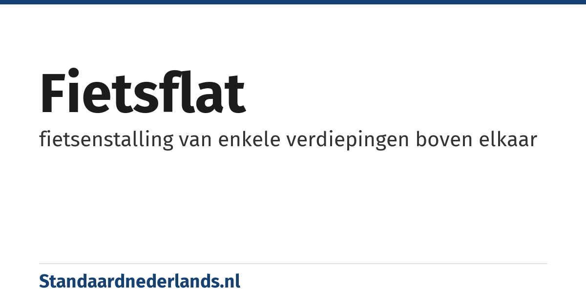 fietsflat: fietsenstalling van enkele verdiepingen boven elkaar