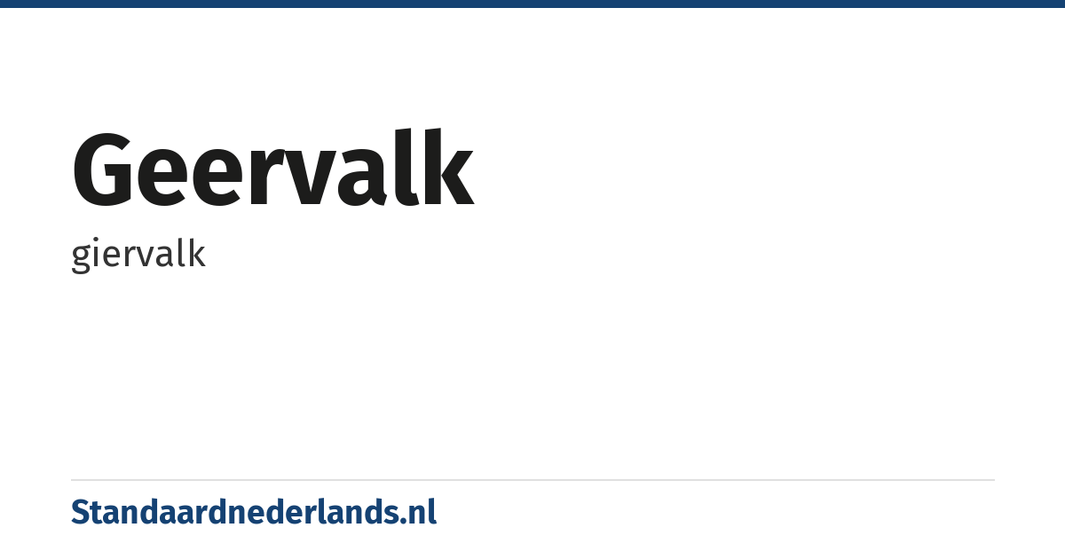geervalk: giervalk