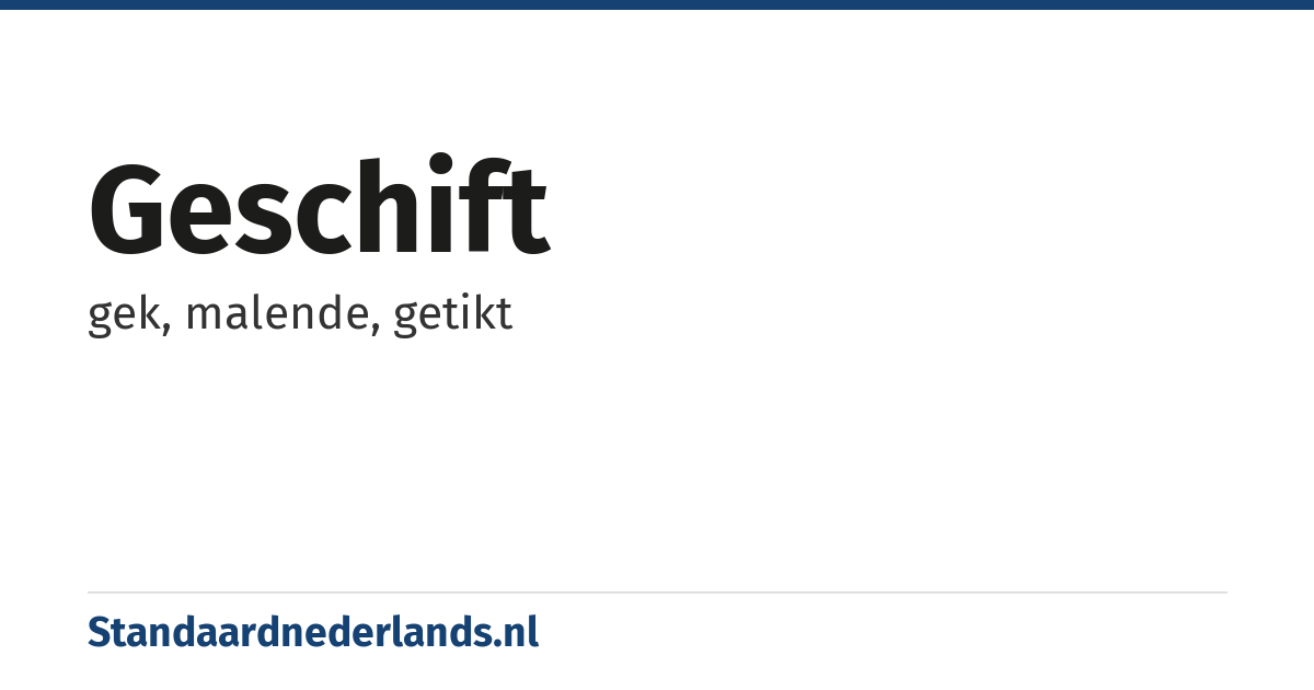 geschift: gek, malende, getikt