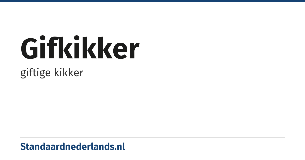 gifkikker: giftige kikker
