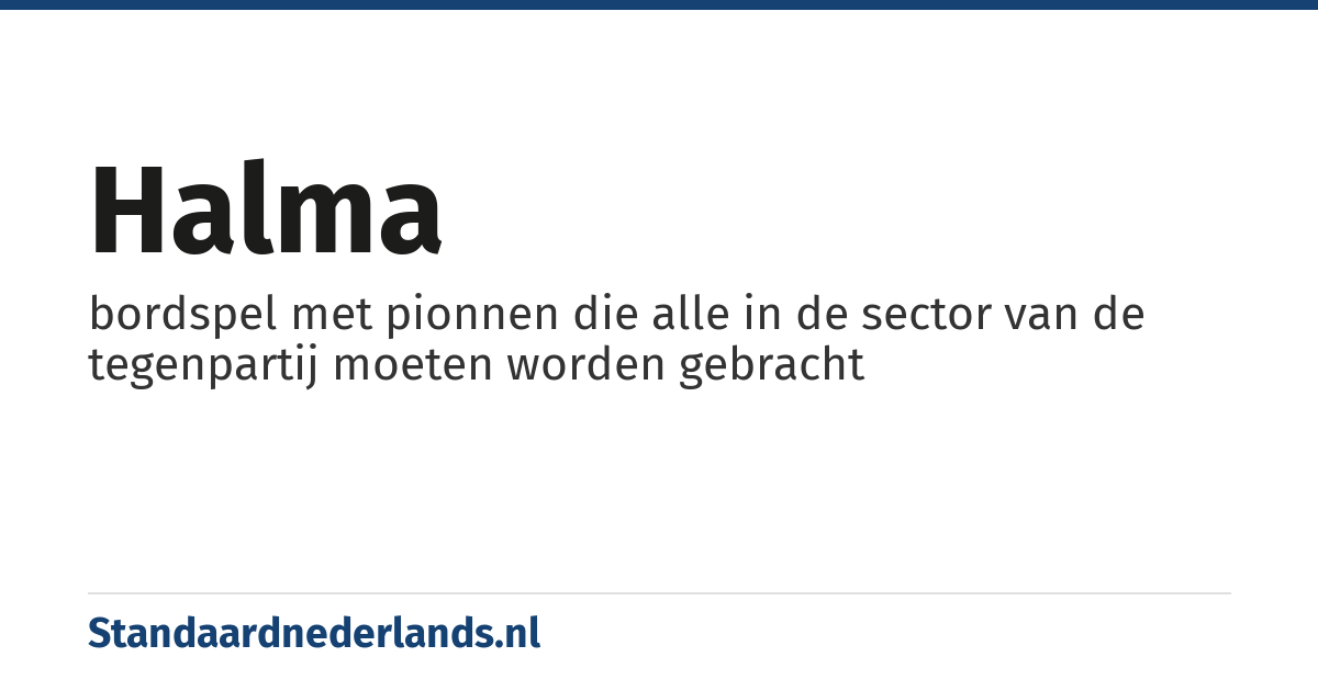 halma: bordspel met pionnen die alle in de sector van de tegenpartij moeten worden gebracht