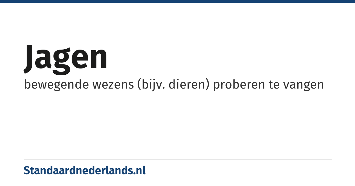 jagen: bewegende wezens (bijv. dieren) proberen te vangen