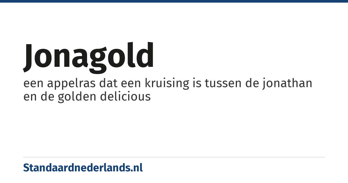 jonagold: een appelras dat een kruising is tussen de jonathan en de golden delicious