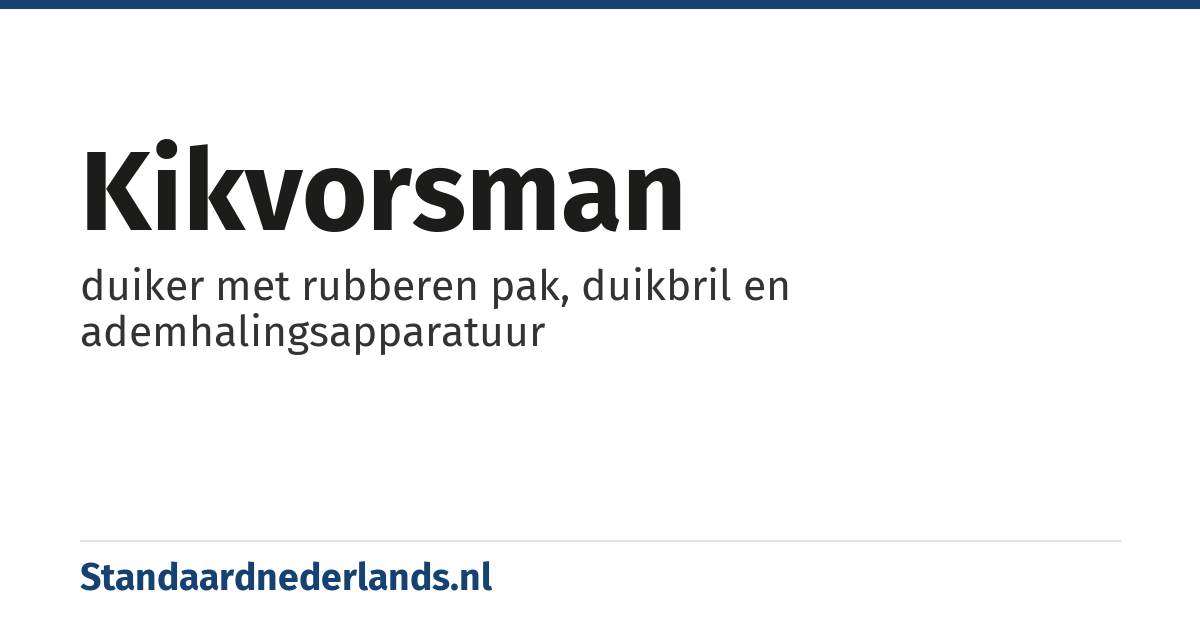 kikvorsman: duiker met rubberen pak, duikbril en ademhalingsapparatuur