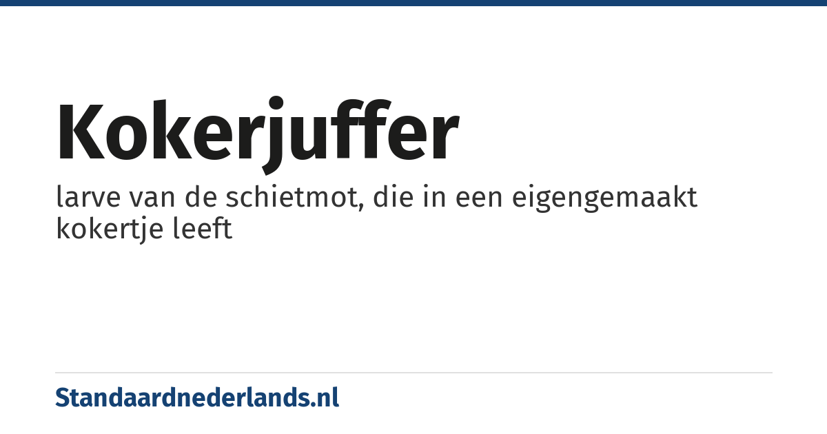 kokerjuffer: larve van de schietmot, die in een eigengemaakt kokertje leeft
