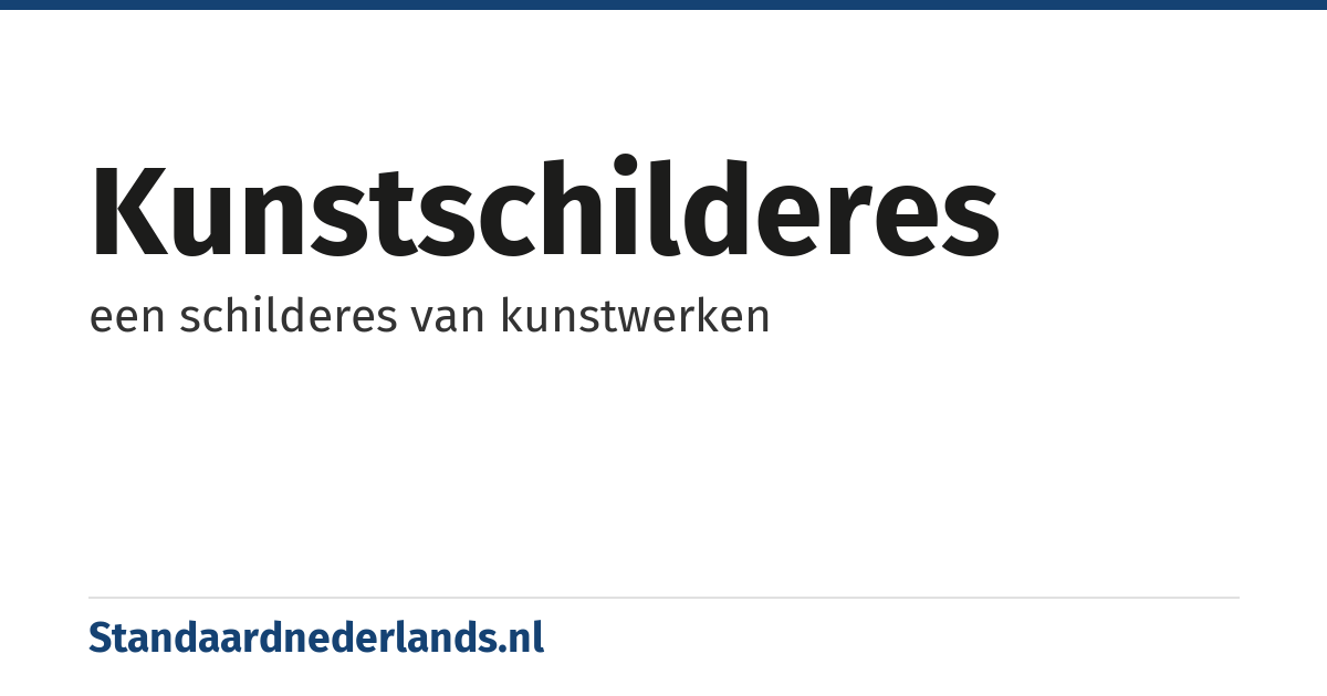 kunstschilderes: een schilderes van kunstwerken