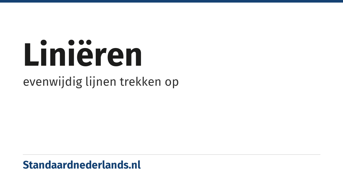 liniëren: evenwijdig lijnen trekken op