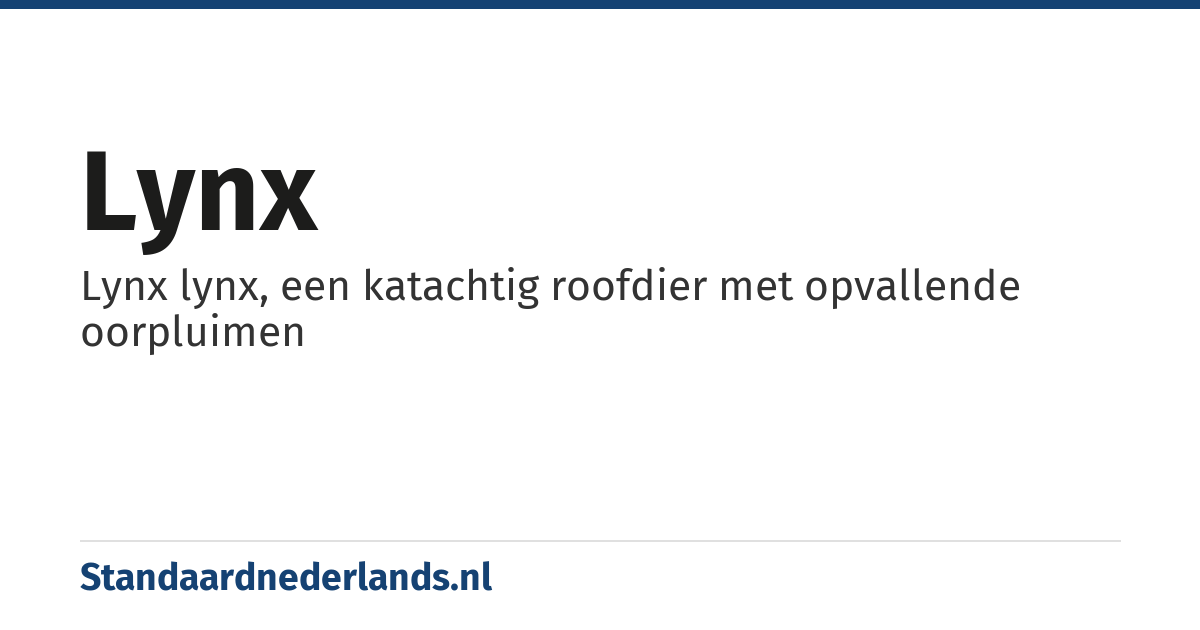 lynx: Lynx lynx, een katachtig roofdier met opvallende oorpluimen