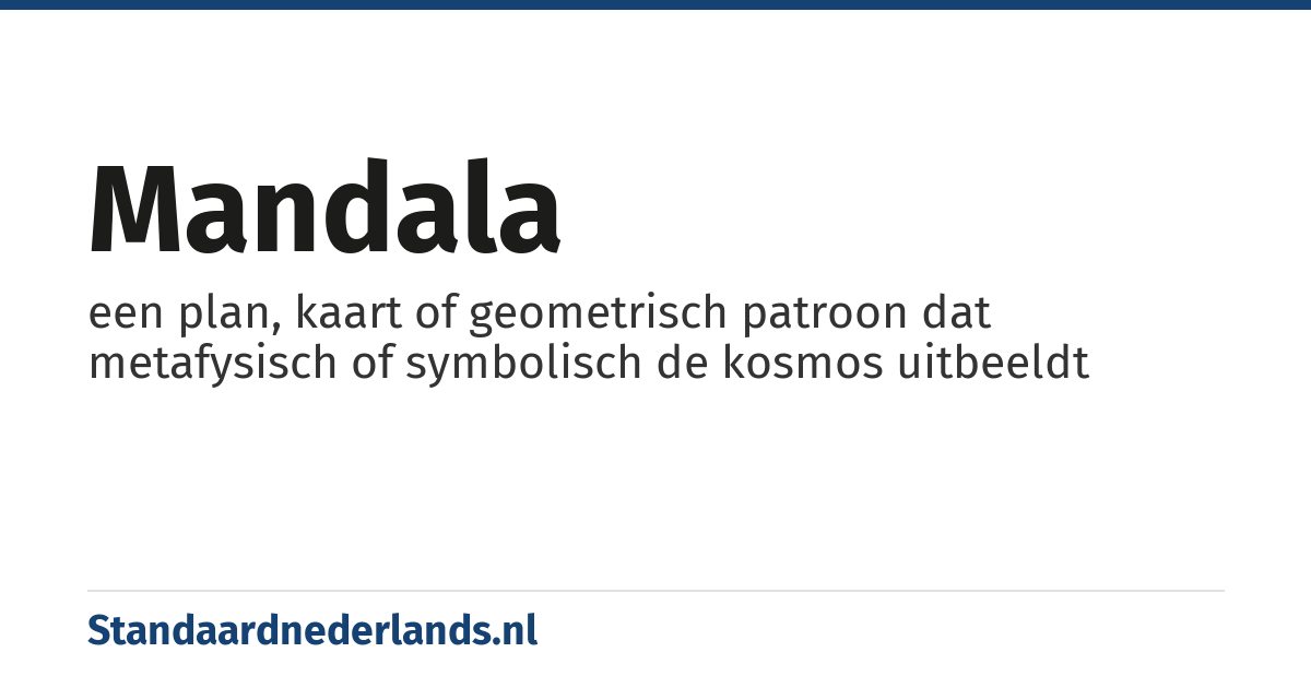 mandala: een plan, kaart of geometrisch patroon dat metafysisch of symbolisch de kosmos uitbeeldt