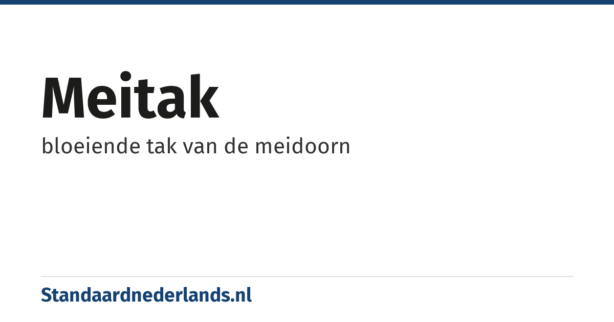 meitak: bloeiende tak van de meidoorn