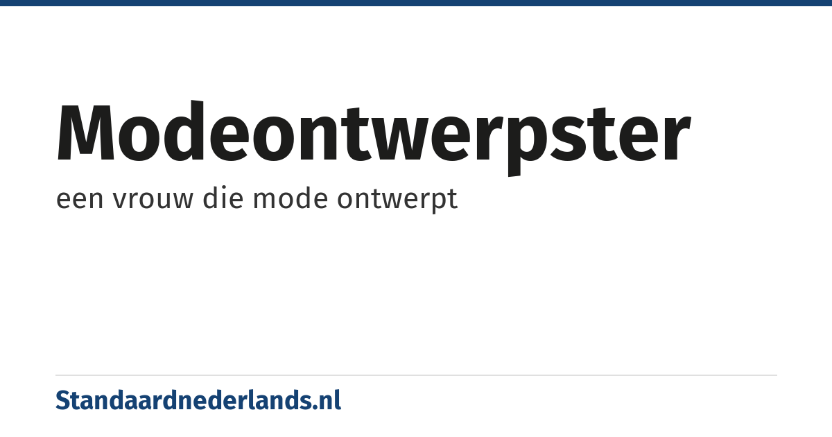 modeontwerpster: een vrouw die mode ontwerpt