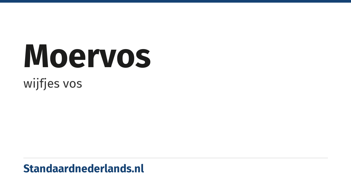 moervos: wijfjes vos