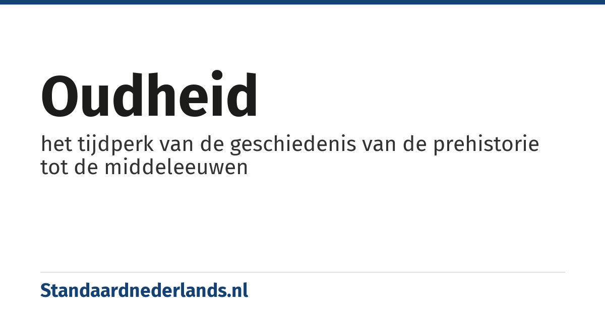 oudheid: het tijdperk van de geschiedenis van de prehistorie tot de middeleeuwen