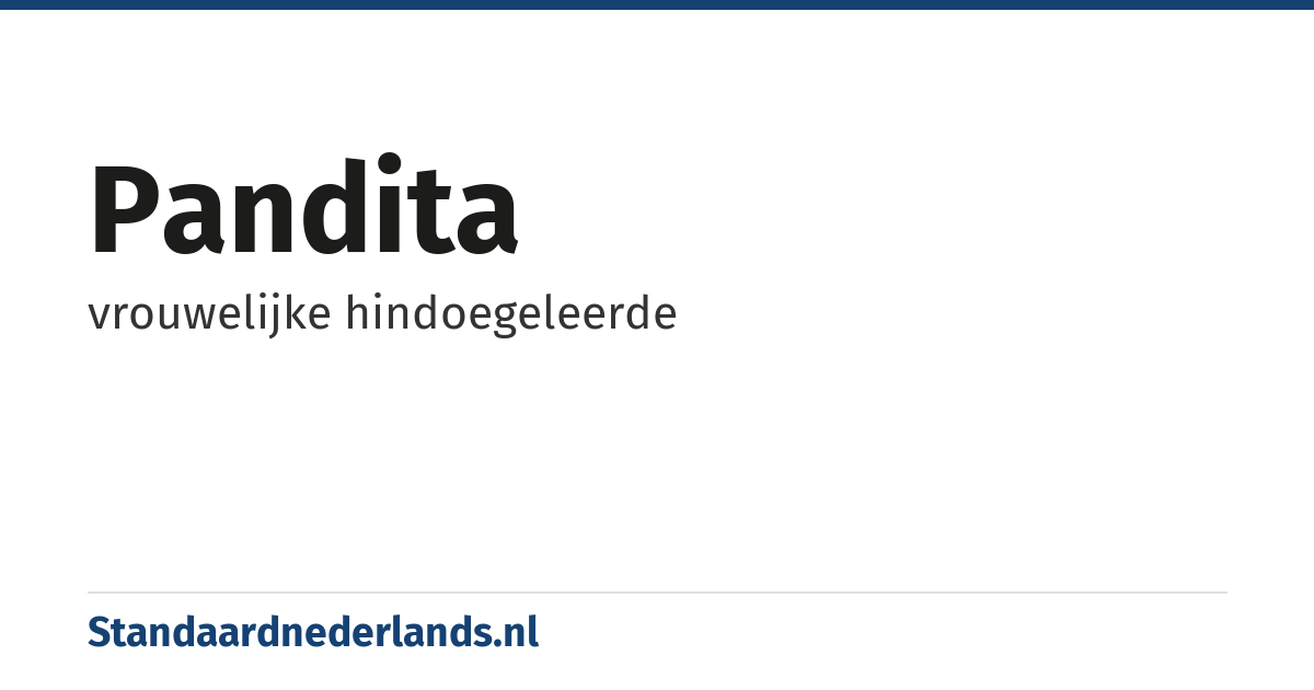pandita: vrouwelijke hindoegeleerde