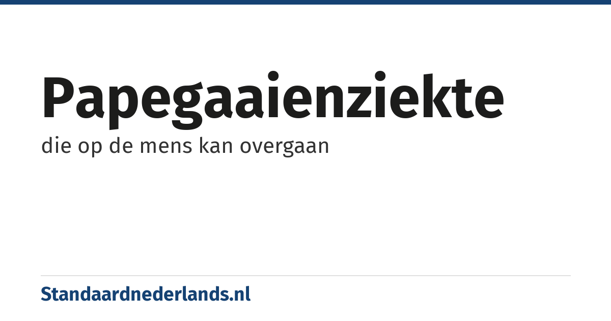 papegaaienziekte: die op de mens kan overgaan