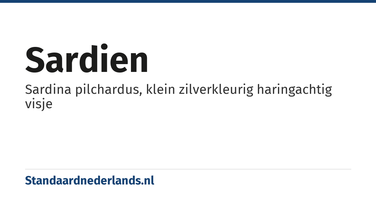 sardien: Sardina pilchardus, klein zilverkleurig haringachtig visje