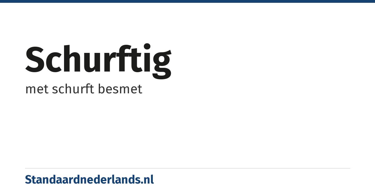 schurftig: met schurft besmet