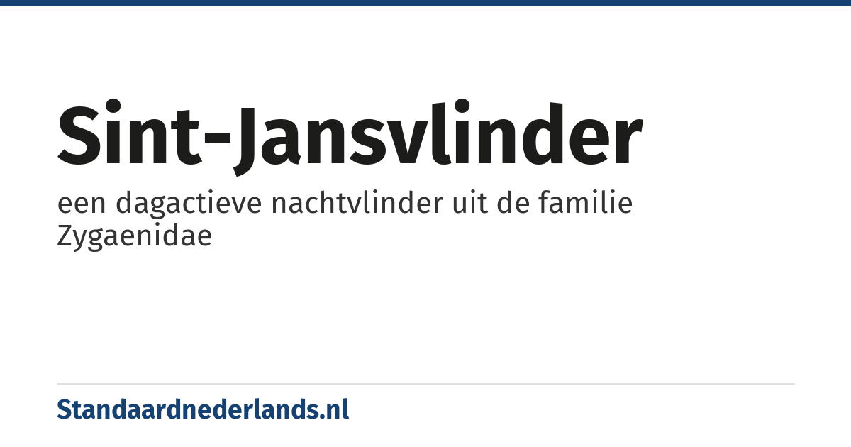 sint-jansvlinder: een dagactieve nachtvlinder uit de familie Zygaenidae