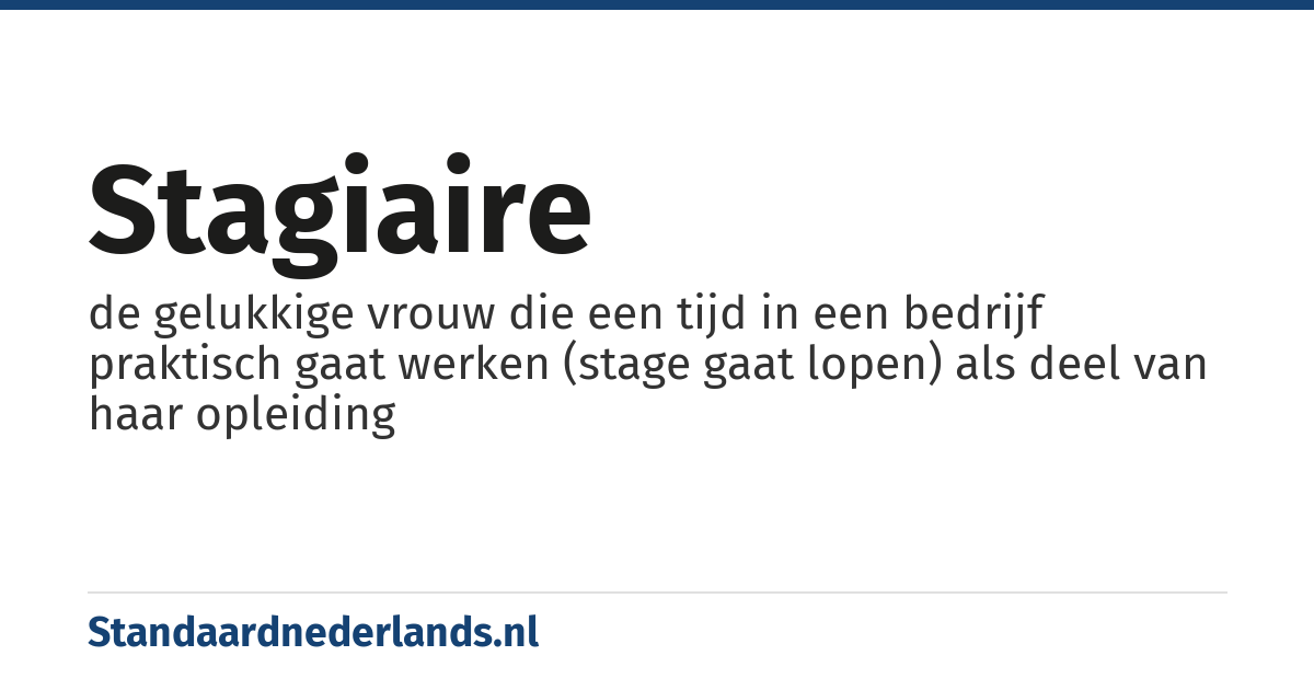 stagiaire: de gelukkige vrouw die een tijd in een bedrijf praktisch gaat werken (stage gaat lopen) als deel van haar opleiding