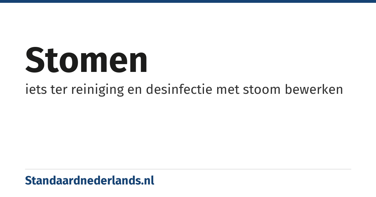 stomen: iets ter reiniging en desinfectie met stoom bewerken