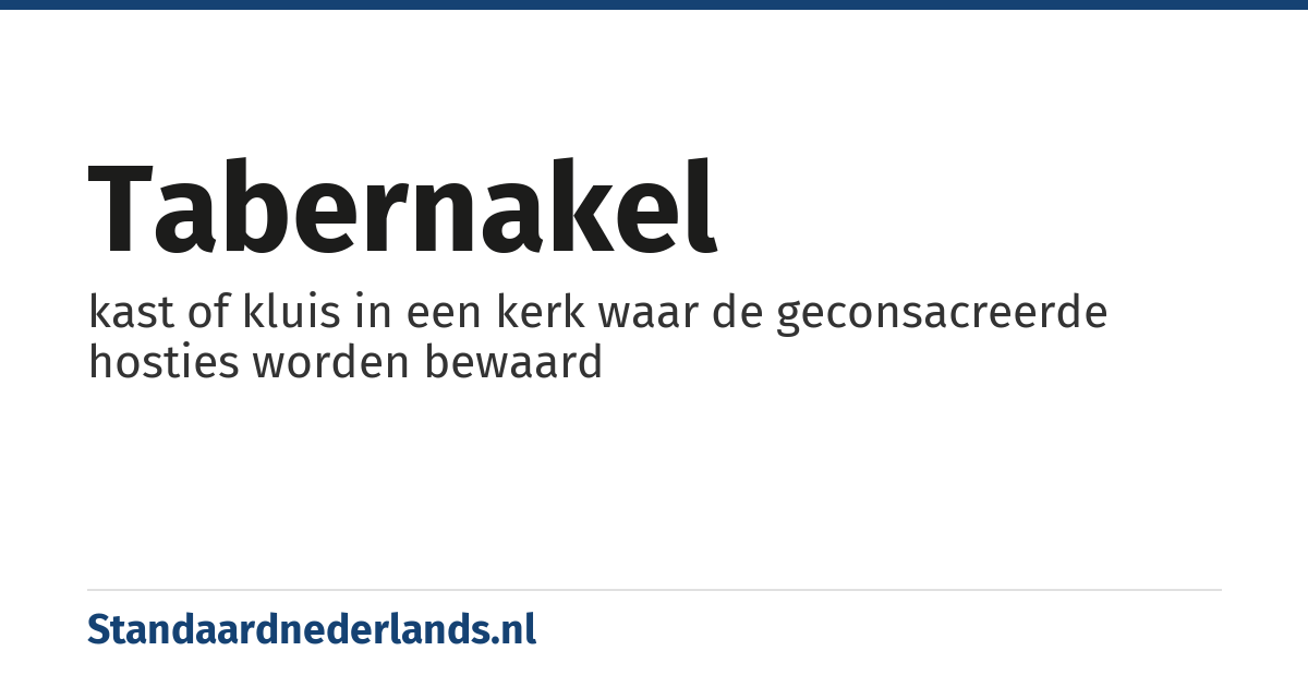 tabernakel: kast of kluis in een kerk waar de geconsacreerde hosties worden bewaard
