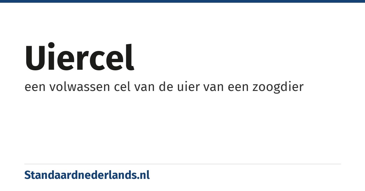 uiercel: een volwassen cel van de uier van een zoogdier