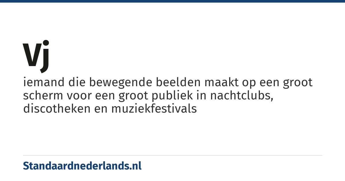 vj: iemand die bewegende beelden maakt op een groot scherm voor een groot publiek in nachtclubs, discotheken en muziekfestivals