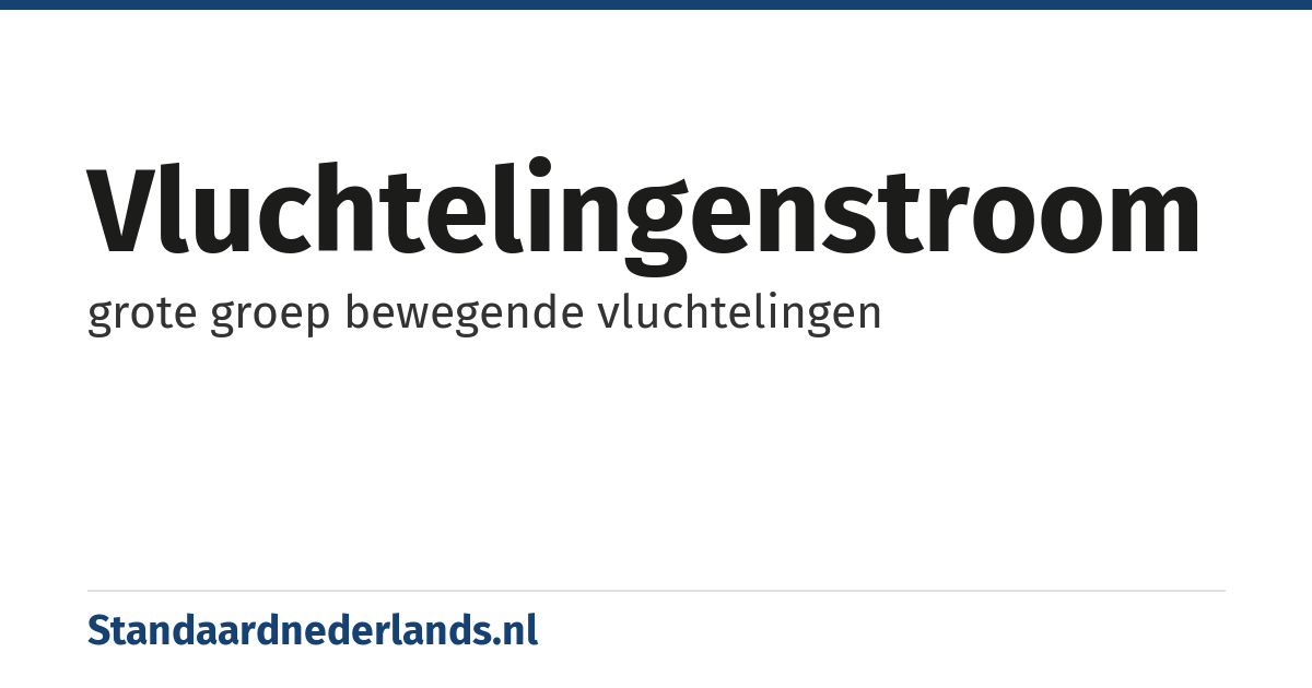 vluchtelingenstroom: grote groep bewegende vluchtelingen